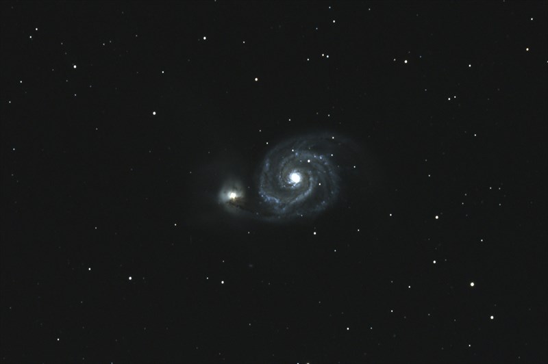 子持ち銀河M51